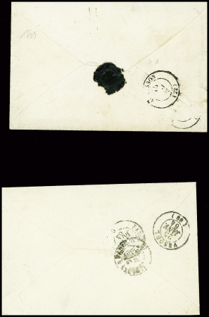 Restant de collection de la Creuse : 81 lettres : Ajain (1), Auzances (5), Bellegarde (4), Bonnat (5), Chatelux Malvaleix (9), La Courtine (2), Crocq (4)