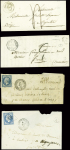Restant de collection de la Creuse : 81 lettres : Ajain (1), Auzances (5), Bellegarde (4), Bonnat (5), Chatelux Malvaleix (9), La Courtine (2), Crocq (4)