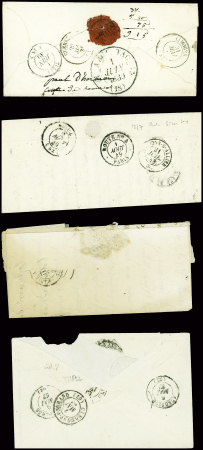 Restant de collection de la Creuse : 81 lettres : Ajain (1), Auzances (5), Bellegarde (4), Bonnat (5), Chatelux Malvaleix (9), La Courtine (2), Crocq (4)