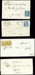Restant de collection de la Creuse : 81 lettres : Ajain (1), Auzances (5), Bellegarde (4), Bonnat (5), Chatelux Malvaleix (9), La Courtine (2), Crocq (4)