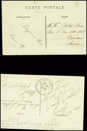 13 cartes postales neuves "Fêtes d'aviation Nancy Jarville 7 et 8 avril 1912". TB