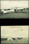 13 cartes postales neuves "Fêtes d'aviation Nancy Jarville 7 et 8 avril 1912". TB
