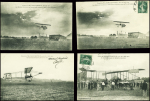 28 cartes postales du Circuit de l'Est dont beaucoup avec légende "Circuit de l'Est Nancy-Jarville 9, 10 aout et 11 aout 1910". TB
