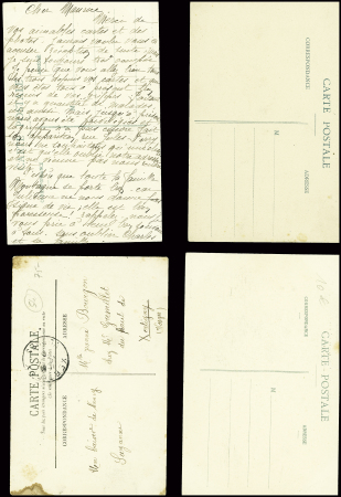 28 cartes postales du Circuit de l'Est dont beaucoup avec légende "Circuit de l'Est Nancy-Jarville 9, 10 aout et 11 aout 1910". TB