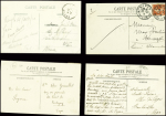 28 cartes postales du Circuit de l'Est dont beaucoup avec légende "Circuit de l'Est Nancy-Jarville 9, 10 aout et 11 aout 1910". TB