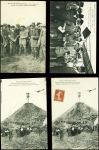 28 cartes postales du Circuit de l'Est dont beaucoup avec légende "Circuit de l'Est Nancy-Jarville 9, 10 aout et 11 aout 1910". TB