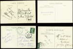 28 cartes postales du Circuit de l'Est dont beaucoup avec légende "Circuit de l'Est Nancy-Jarville 9, 10 aout et 11 aout 1910". TB