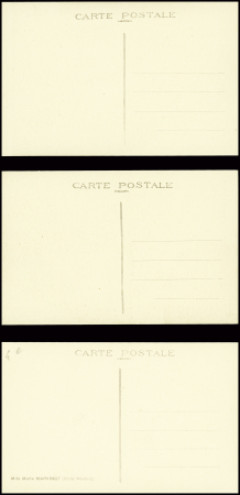 9 cartes postales sur MARIE Marvingt + 6 CP modernes et 1 EMA moderne. TB