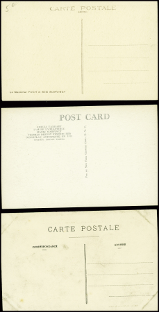9 cartes postales sur MARIE Marvingt + 6 CP modernes et 1 EMA moderne. TB