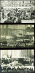 9 CP dont 8 d'avions allemands abattus à Nancy dont CP photo "Avion boche bi-moteurs abattu lors d'un combat aérien par Guynemer (son 31e) le 8 février 1917"
