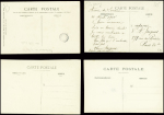 27 cartes postales de ruines causées à Nancy par des dirigeables et avions allemands. TB