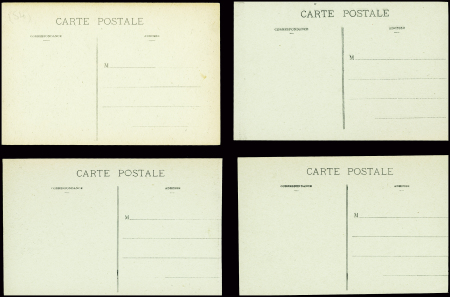 27 cartes postales de ruines causées à Nancy par des dirigeables et avions allemands. TB