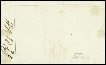 N°29 + 31 obl grille de Civita Vecchia sur lettre de Marseille pour Civita Vecchia (1869) (Salles n°684). TB