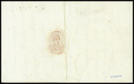 Lettre datée de Milan (1812) avec MP "N12 Arm. D'Italie". TB