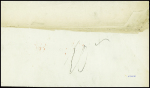 lettre de Mayence (An 6) avec MP rouge "Port payé Arm. de Mayence". TB