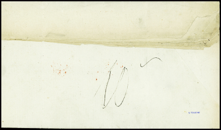 lettre de Mayence (An 6) avec MP rouge "Port payé Arm. de Mayence". TB