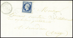 3 lettres : n°14 obl PC 553 + T15 Brusque (1857), n°22 obl PC 660 + T22 Brusque (1867) et n°60 obl GC 660 + T24 Brusque (1873). Les 3 lettres TB