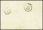 2 lettres : n°3 obl grille + T15 Entraigues-s-Truyère (1849 et 1851), ind 19 et ind 17. TB