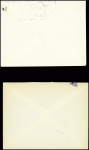 14 plis militaires de Nancy au 20e siècle dont cachet rouge de la base aérienne de Nancy repliée à Tours (sept 1939). TB