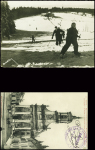 14 plis militaires de Nancy au 20e siècle dont cachet rouge de la base aérienne de Nancy repliée à Tours (sept 1939). TB