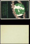 7 cartes postales au type Pasteur : 15c vert TSC expo Phil Paris (PAS B2) - 20c vert obl. (PAS C1) - 20c vert surchargé specimen (PAS C3) - 30c rouge
