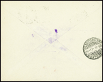 2/17 - 3 - 1928 Toulouse - Montevideo par Mermoz (M180) lettre AFF n°199 + 207 obl. Paris 75. TB