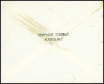 29/2 - 14/3 - 1928 Uruguay - France avion + aviso; lettre AFF Uruguay n°265 + PA11 + PA12 (voir ouvrage de Collot et Cornu Ligne Mermoz pages 96 et 97)