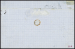 N°43 + 48 obl. GC 1036 + T16 "Clairac (45)" sur lettre, bel AFF. TB