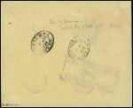N°240 + 261 obl. Octo "Le Havre à New-York A" (19.8.29) sur lettre recommandée catapultée avec griffe noire "Transat aérienne catapulte Ile de France"