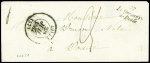 MP "57 Le Quesnoy- s-Deule" + T17 Lille (1847), ind 21. TB
