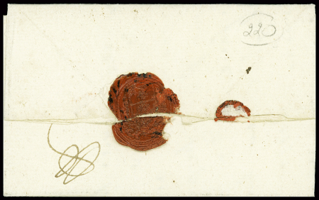 Marque manuscrite "Quesnoy" (L1a - 1711), ind 20. TB
