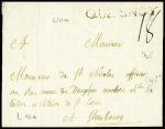 MP brun-rouge "Quesnoy" (1765 - L10a), ind 21+. TB