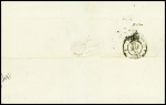 3 lettres : n°17 obl. PC 1896 + T15 "3 Marseille 3" (1855) sur lettre pour Paris, n°17 obl. PC 886 + T15 Clermont-Ferrand sur lettre pour Brioude et n°17 obl étoile muette + CAD "3e Paris (60)" (1862) sur lettre pour Orb
