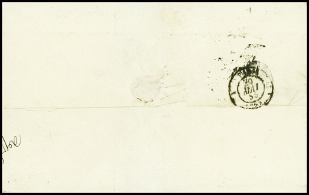 3 lettres : n°17 obl. PC 1896 + T15 "3 Marseille 3" (1855) sur lettre pour Paris, n°17 obl. PC 886 + T15 Clermont-Ferrand sur lettre pour Brioude et n°17 obl étoile muette + CAD "3e Paris (60)" (1862) sur lettre pour Orb