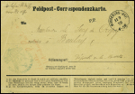 Feldpost - Correspondenzkarte avec CAD "Magdeburg - BHF" (11.9.70) pour un notaire à Boulay (Moselle). TB