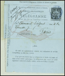 Lot de 25 entiers postaux pneumatiques français ayant voyagé (diverses époques). TB