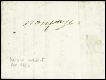 petite poste de Lille. Lettre en port dû boitier du 19 janvier 1792 pour Tourcoing avec MP rouges "19 janv", "8e LEV" et "non payé" et marque à sec