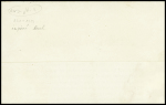 N°12, 5c vert, obl losange de points "ES1" + CAD "E2 Paris E1" (1862) sur lettre. TB