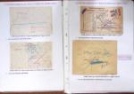 Collection de 55 lettres sur 28 pages (plus un reste de 7 lettres "Problèmes de distribution du courrier adressé aux soldats pendant la guerre 14-18")