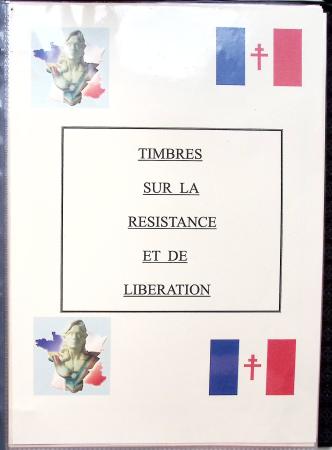 1943-45 LIBERATION : Collection de timbres de la Libération