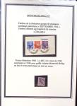 1943-45 LIBERATION : Collection de timbres de la Libération