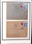 1943-45 LIBERATION : Collection de timbres de la Libération