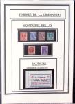 1943-45 LIBERATION : Collection de timbres de la Libération