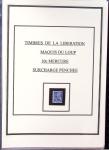 1943-45 LIBERATION : Collection de timbres de la Libération