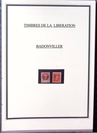 1943-45 LIBERATION : Collection de timbres de la Libération