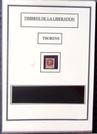 1943-45 LIBERATION : Collection de timbres de la Libération