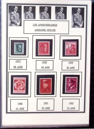 1943-45 LIBERATION : Collection de timbres de la Libération