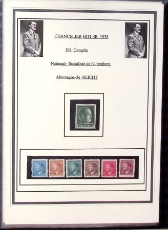 1943-45 LIBERATION : Collection de timbres de la Libération