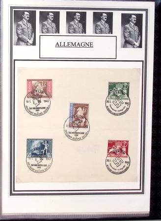 1943-45 LIBERATION : Collection de timbres de la Libération