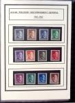 1943-45 LIBERATION : Collection de timbres de la Libération